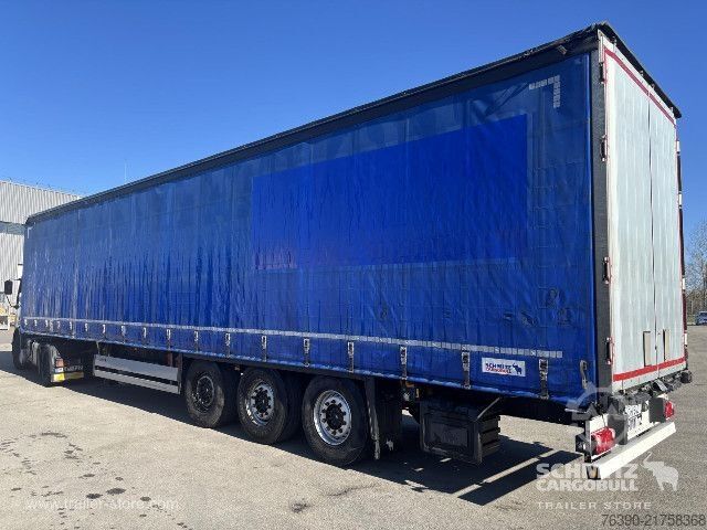 Open oplegger met zeil Schmitz Cargobull Semitrailer Curtainsider Standard