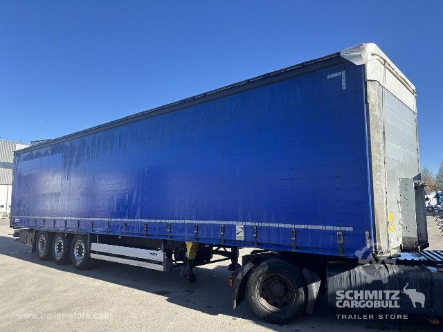 Open oplegger met zeil Schmitz Cargobull Semitrailer Curtainsider Standard