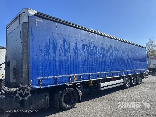 Open oplegger met zeil Schmitz Cargobull Semitrailer Curtainsider Standard