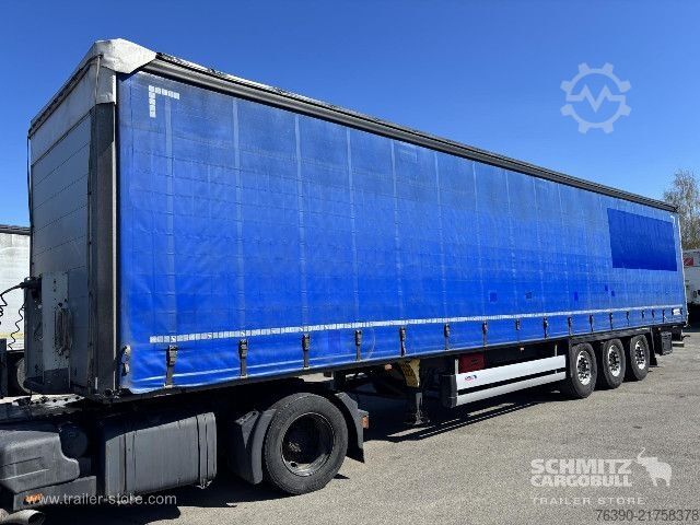 Open oplegger met zeil Schmitz Cargobull Semitrailer Curtainsider Standard
