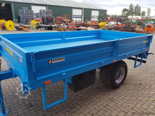 Plattform trailer  Bakkenwagen RDW gekeurd