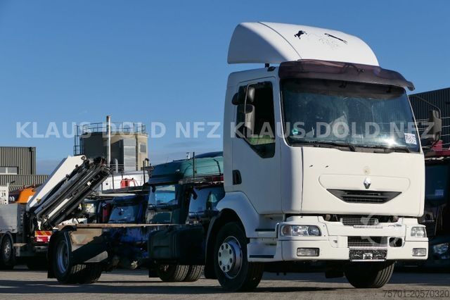 LKW-Fahrgestell RENAULT MIDLUM 220 Fahrgestell alte Tacho