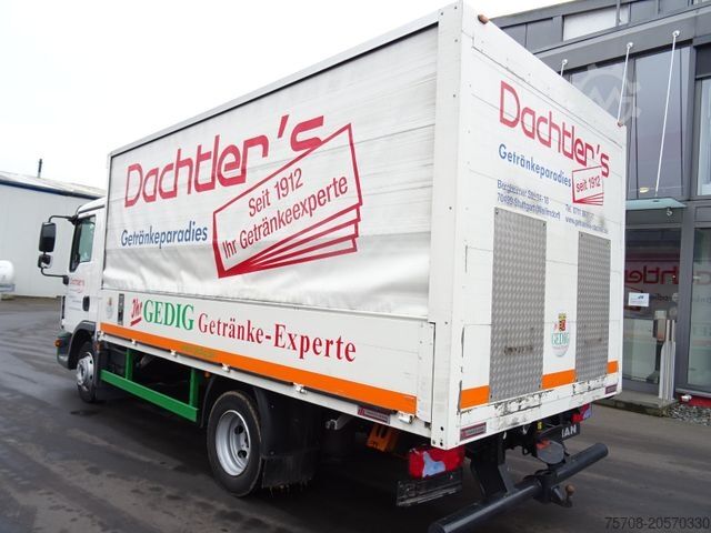 Drankenwagen MAN 8.190 TGL*4,6 m Rollplane*2x AHK*B/L*Diff.*TOP !