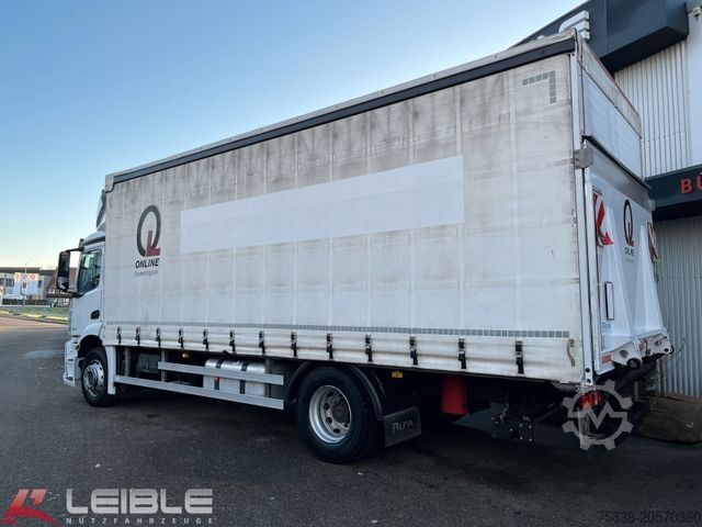 LKW mit Pritsche & Plane MERCEDES-BENZ Antos 1832*Klima*Navi*LBW Dautel*Rufa-Aufbau*