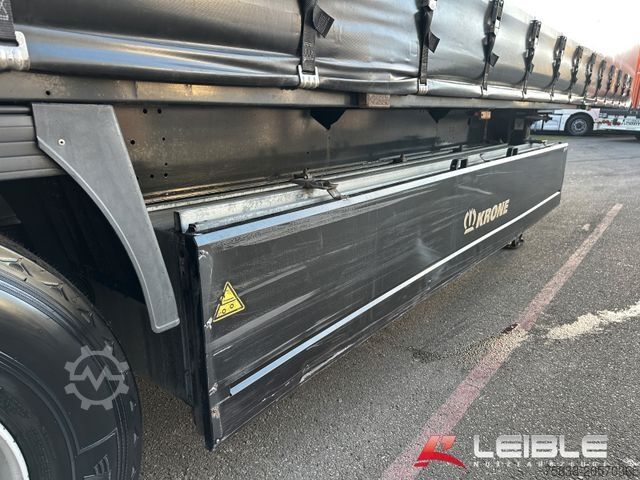 Otvorena poluprikolica sa ceradom KRONE SD*Tautliner*Liftachse*Code XL*Palettenkasten*