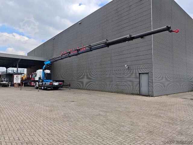 Vrachtwagen met kraan Scania R490 6x2 HMF 4020-K8 Winch