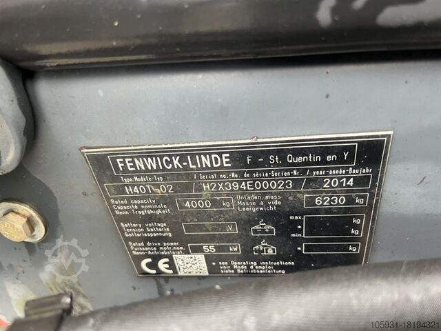 Περονοφόρα ανυψωτικά LPG Linde H40T-02