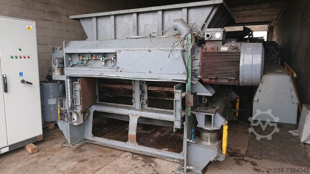 Nachzerkleinerer Zweiwellen 2x75 kW Vecoplan VNZ 210 Generalueberholt in 2014