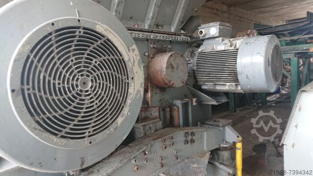 Nachzerkleinerer Zweiwellen 2x75 kW Vecoplan VNZ 210 Generalueberholt in 2014