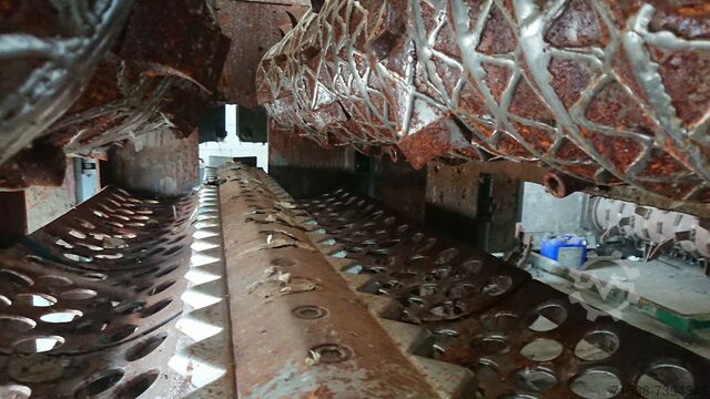 Nachzerkleinerer Zweiwellen 2x75 kW Vecoplan VNZ 210 Generalueberholt in 2014