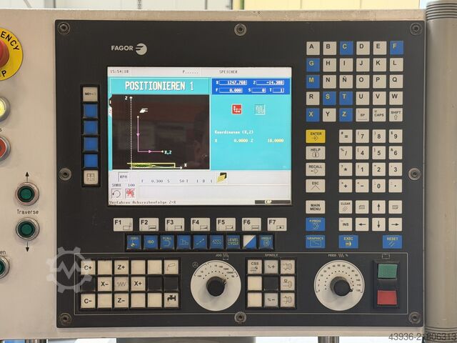 Torno vertical CNC Fremtas 16FR3 Fremtas 16FR3