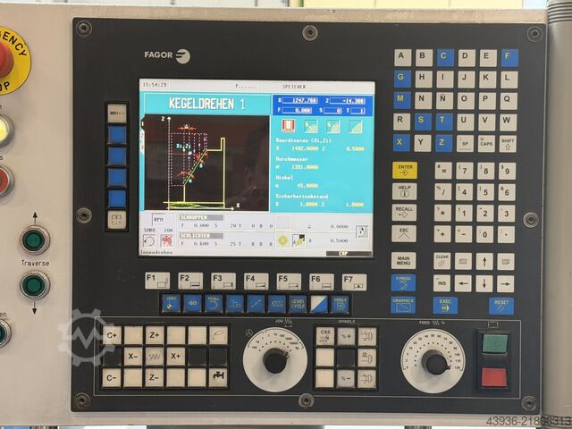 Torno vertical CNC Fremtas 16FR3 Fremtas 16FR3