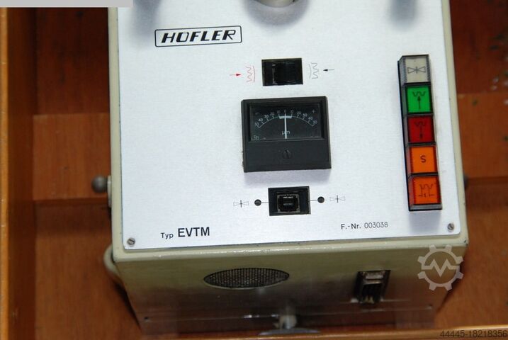 Tandwielmeetmachine HÖFLER EVTM