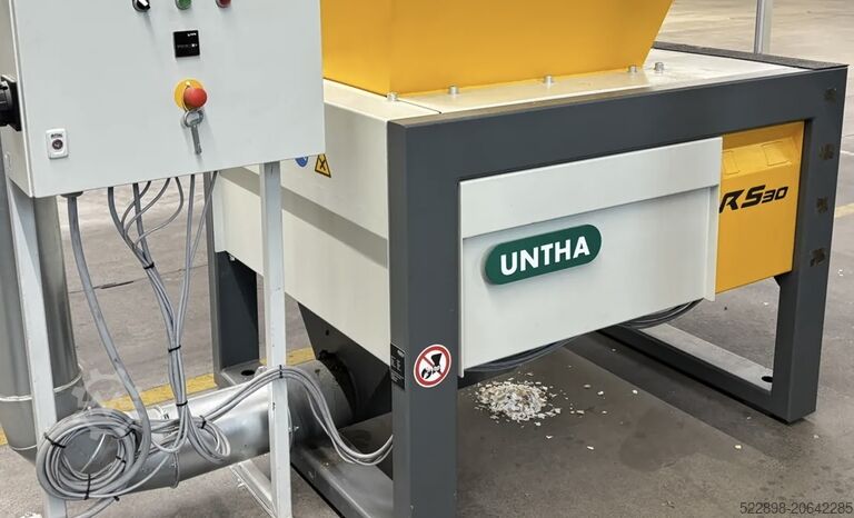 четвороосовни дробилица Untha RS 30