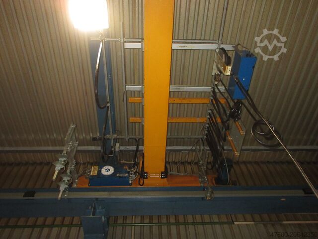 Kraanzwenk Kraan hal Kraan spoorbreedte 12.990 mm ABUS Hallenkran Brückenkran Kran ELK 10t ELK 10000Kg 10t Funk Portalkran Kran