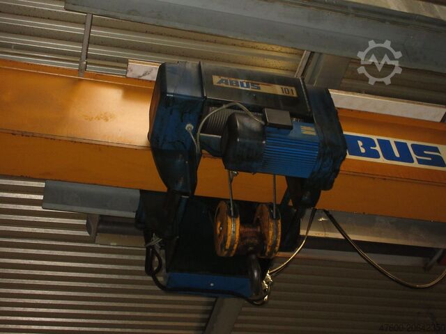 Kraanzwenk Kraan hal Kraan spoorbreedte 12.990 mm ABUS Hallenkran Brückenkran Kran ELK 10t ELK 10000Kg 10t Funk Portalkran Kran