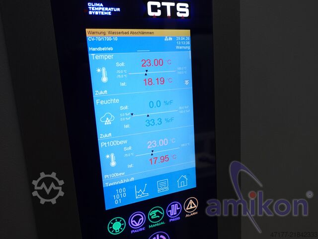 Impianto di prova delle vibrazioni completo LDS V895 Shaker + SPA Verstärker CTS Klimakammer -70/+180°C