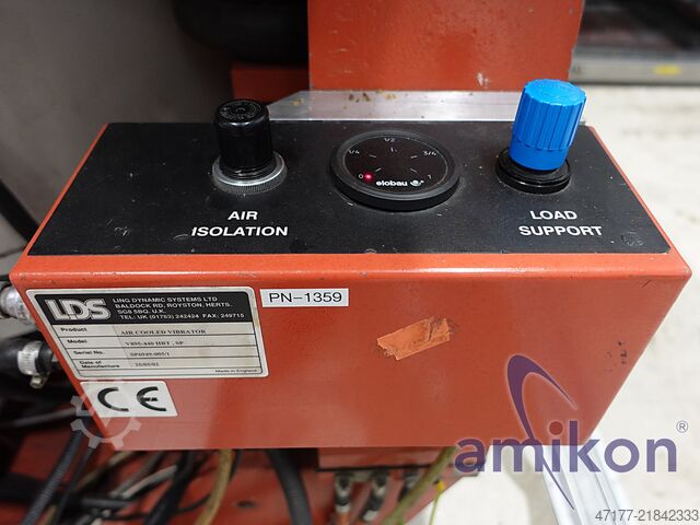Impianto di prova delle vibrazioni completo LDS V895 Shaker + SPA Verstärker CTS Klimakammer -70/+180°C