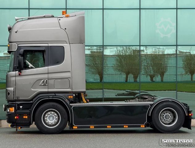 Τυπική μονάδα τράκτορα SCANIA R164-480 V8 KING RETARDER MANUAL GEARBOX SHOWTRU