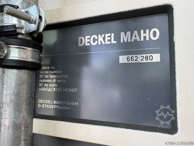 Vertical machining center DECKEL MAHO MH 600 B