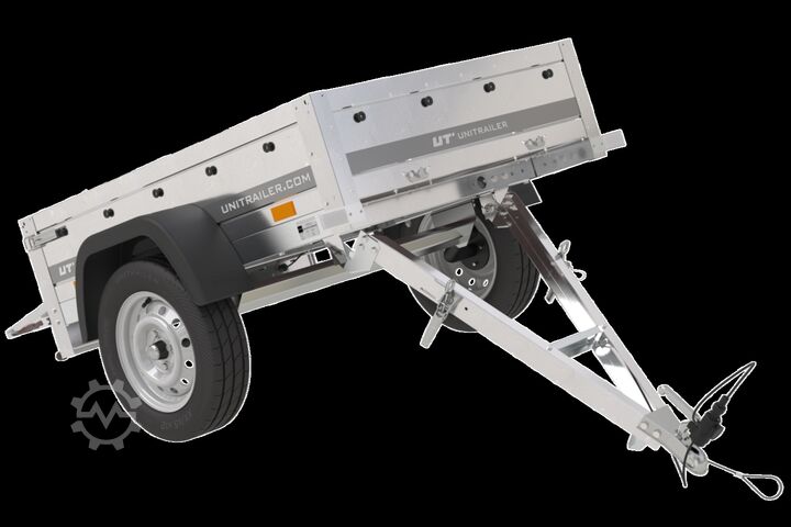 Remorque de voiture Unitrailer 150 Kipp (Bordwandaufsatz, Hochplane)
