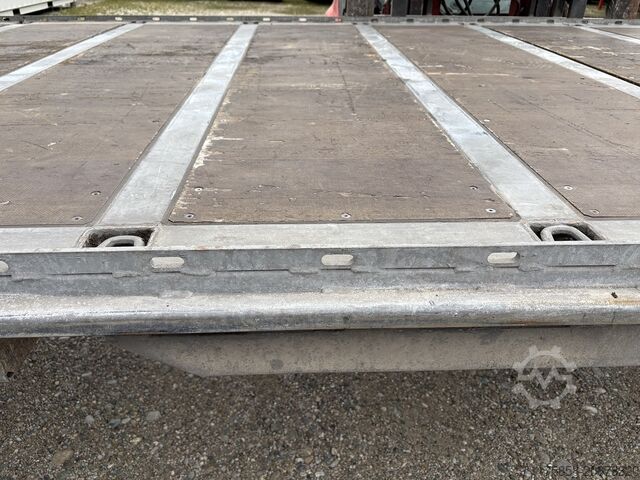 Wissellaadbak open Wecon Verzinkte Plattform Zurringe+Lochleiste