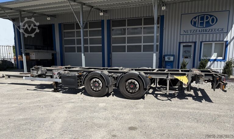 Pótkocsi alváz cseréje sonstige BDF Multiwechsler Verzinkt Breitreifen