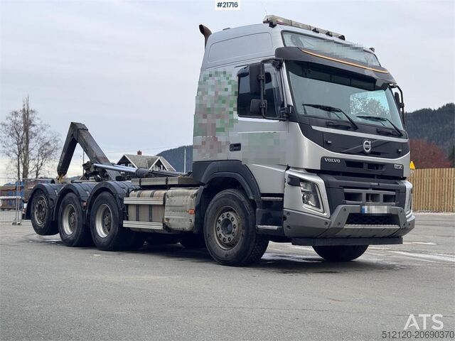 System ramion hakowych Volvo FMX 540 Krokbil - HIAB 24T Krok - Tridem