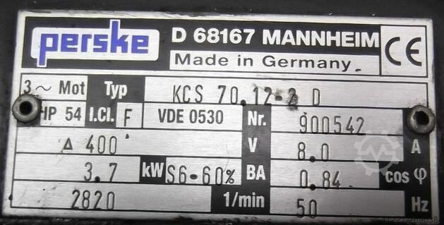 Freza cu motor pentru marginea de prelucrare a pietrei Perske KCS 70.12-2 D