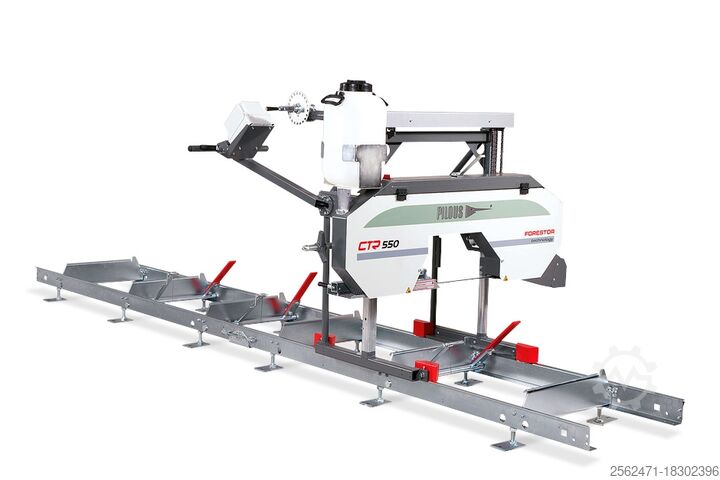 Houtlintzaag CTR520 demonstratiemachine Pilous CTR520
