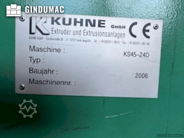 Twin Screw Extruder KUHNE KS45-24D