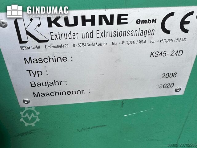 Twin Screw Extruder KUHNE KS45-24D