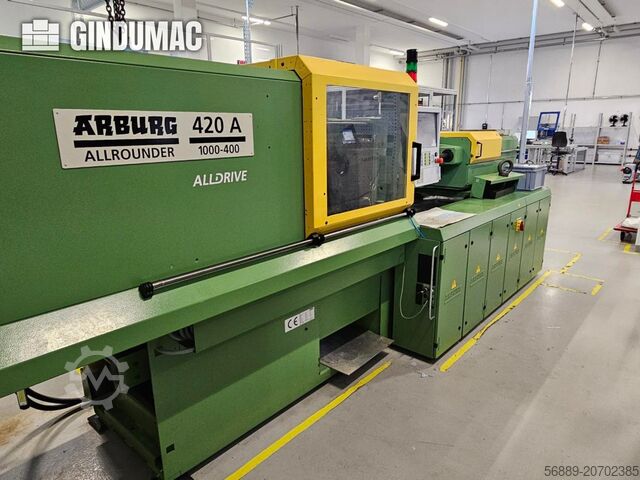 Hydraulische spuitgietmachine Arburg 420A 1000-400