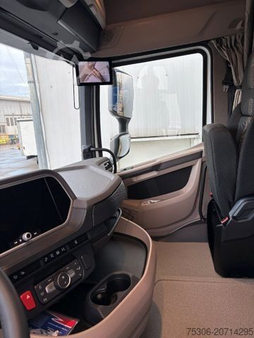 Drankentruck DAF FAN XG 480 Swing-Board-Aufbau Mitnahmestapler