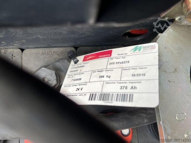 Yaya istifleyici Linde L12L