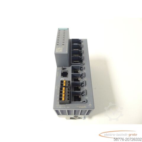 Komponens Siemens 6GK5208-0BA00-2FC2 Industrial Ethernet Switch SN: SVPM6196449 - ungbr. -