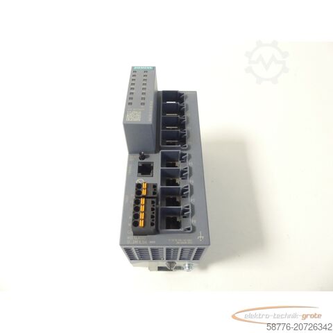 Componente Siemens Siemens 6GK5208-0BA00-2FC2 Industrial Ethernet Switch SN: SVPM6196454 - ungbr. -