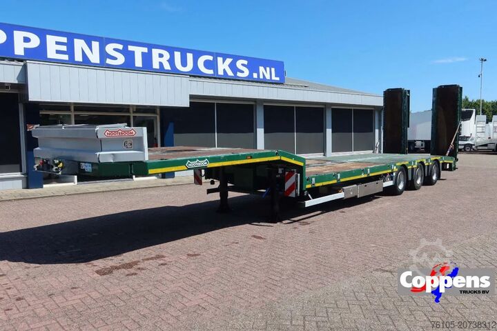 Düşük yükleyici Nooteboom Semidieplader + Hydraulisch Rampen