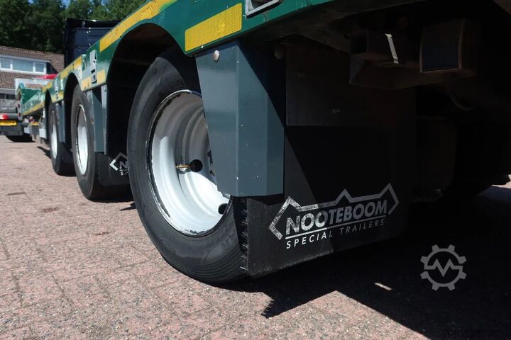 Low loader Nooteboom Semidieplader + Hydraulisch Rampen