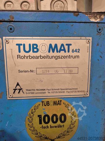 Böjningsmaskin för rör Tracto-Technik Tubomat 642
