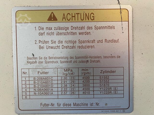 CNC soustruh Okuma LU 15