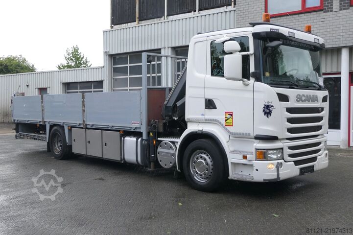 Platforma ładunkowa Scania G310 | HIAB XS 099B-3 HIDUO + Remote Control | ...