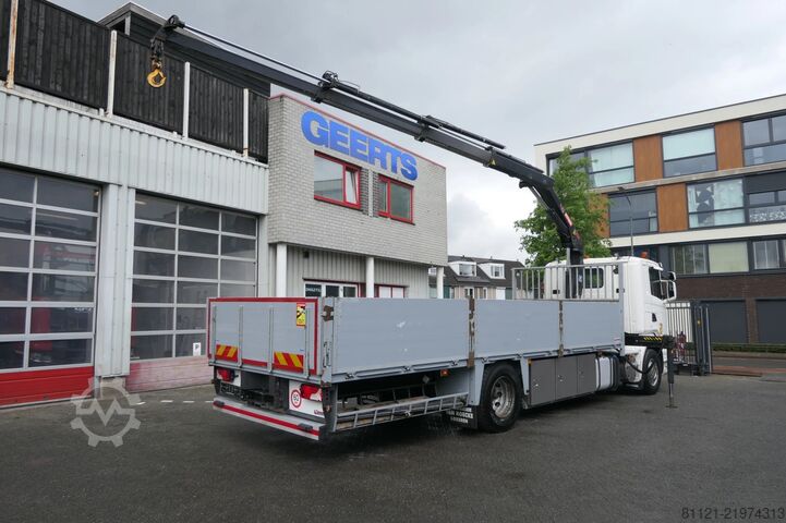 Platforma ładunkowa Scania G310 | HIAB XS 099B-3 HIDUO + Remote Control | ...