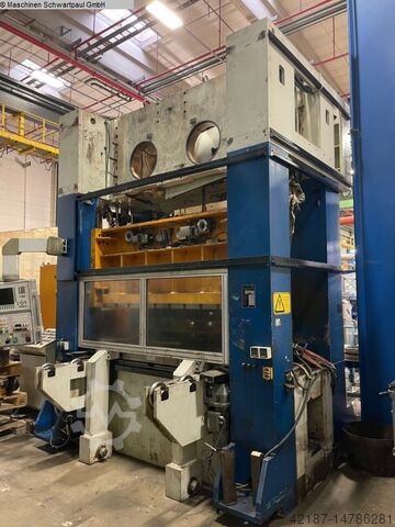 Double-sided high speed press HELMERDING KDH315/2100/2