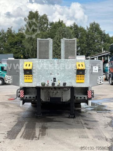 Dieplader oplegger Vega Tieflader Alu Felgen hydr. Rampe