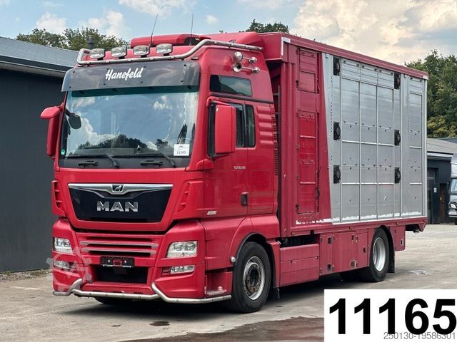 Cattle truck MAN TGX 18.580 4x2 3.Stock FINKL Viehtransporter