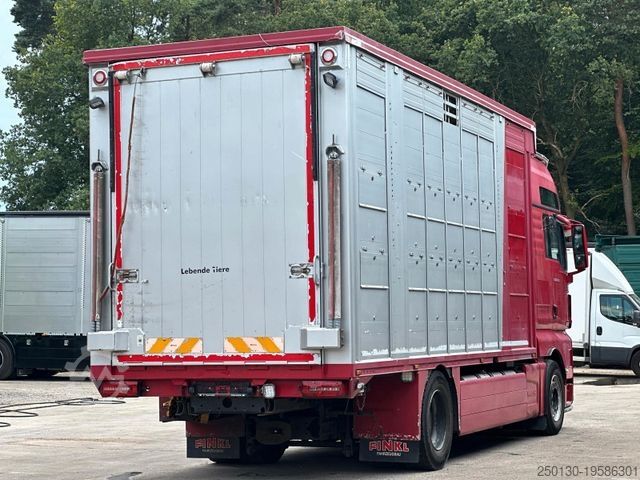 Viehtransporter LKW MAN TGX 18.580 4x2 3.Stock FINKL Viehtransporter