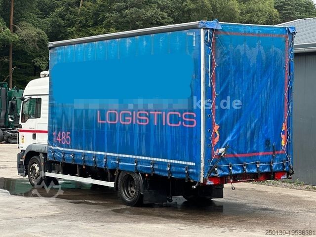 Ladbil med presenning MAN TGM 18.340 4x2 BL Pritsche+Plane 18t.