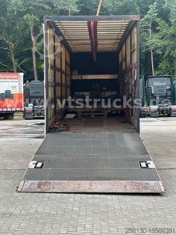 Dieplader oplegger Wiese SA 36 CS-S Tieflader-Auflieger Plane,Rampe