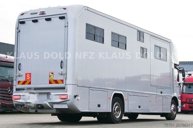 Veewagen MAN TGM 18.290 Pferdetransport Wohnwagen Slide-Out